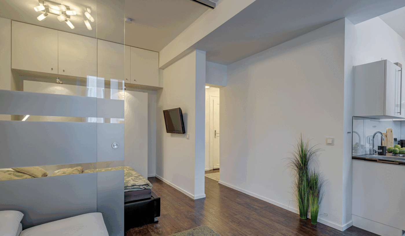 Apartamento de 1 habitación | München-Neuhausen | 70235 | Blickrichtung Eingang