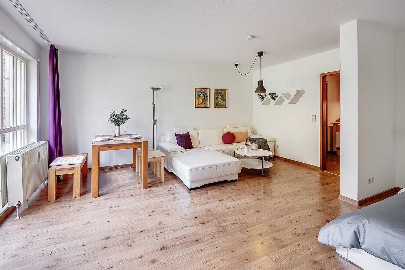 Apartamento de 1 habitación | München-Schwabing | 2104ML4 | ... läßt sich hübsch gestalten