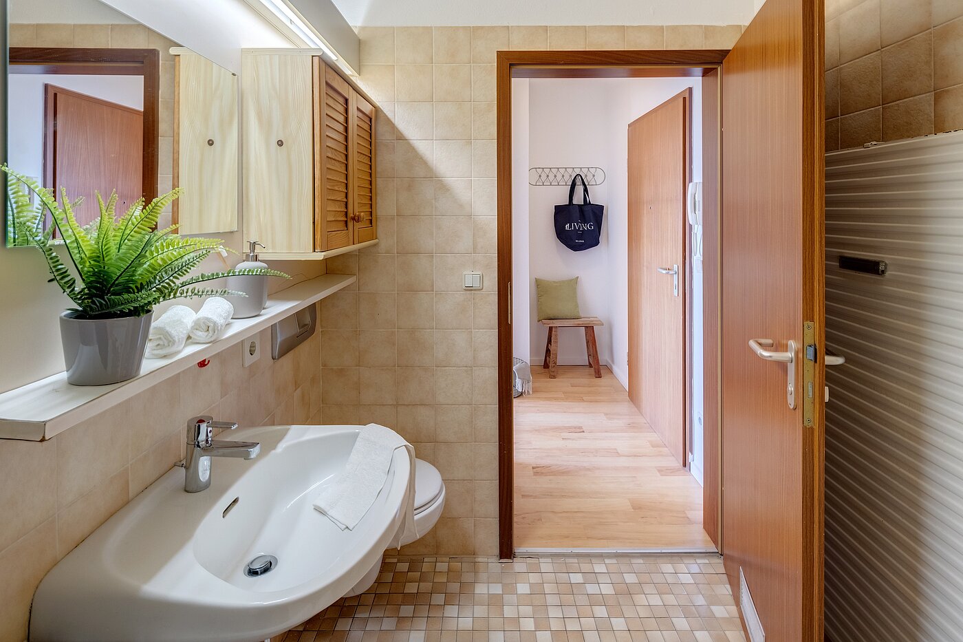 Apartamento de 1 habitación | Starnberg | 2202ML2 | Vom Bad in den Flur