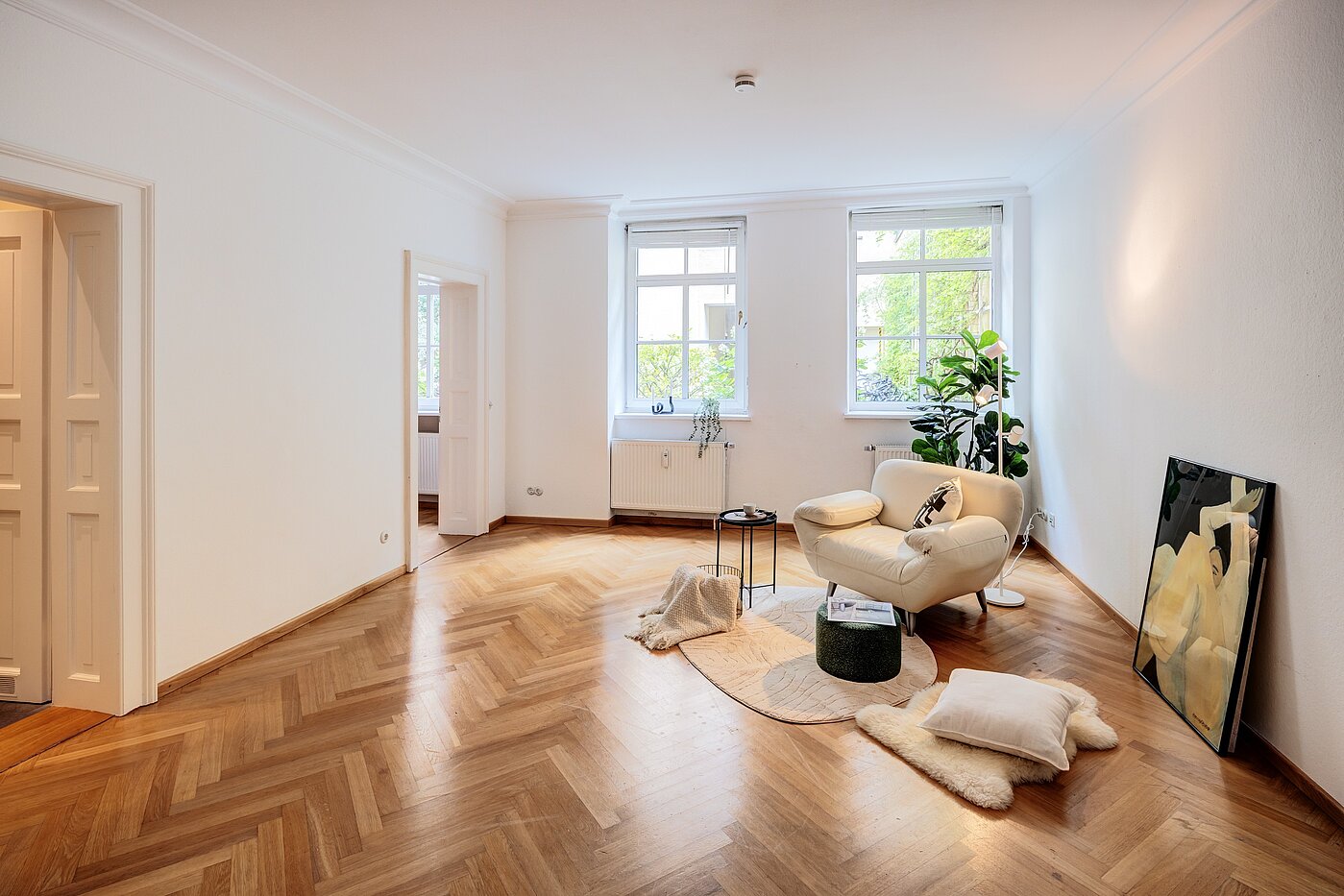 Piso en planta baja de 1 habitación | München-Haidhausen | 70228 | ...mit Fischgrätparkett
