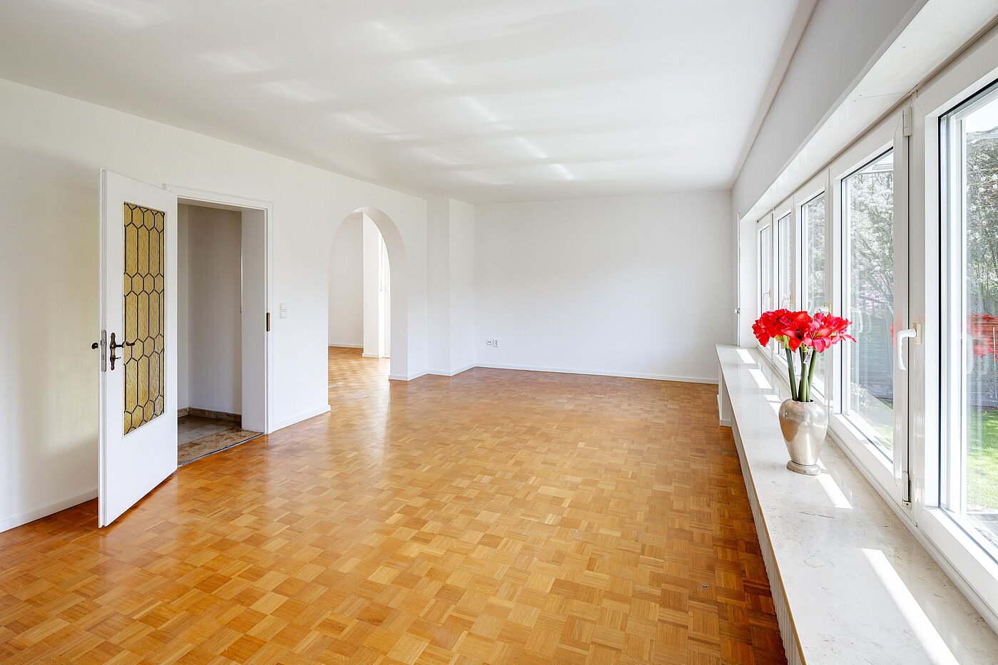 Casa adosada  de 4 habitaciones | München-Solln | 70120 | Helles Wohnzimmer