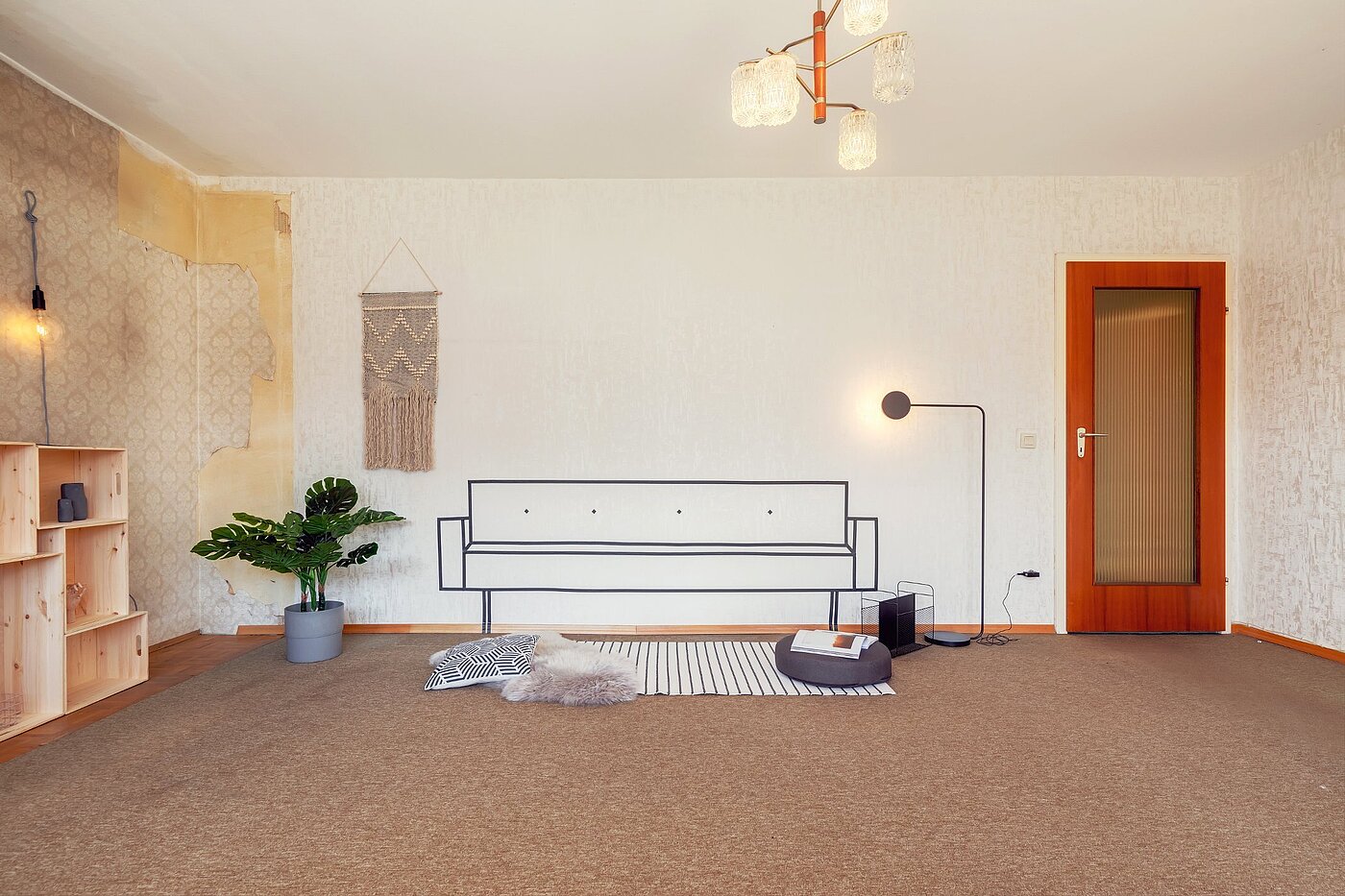 Apartamento de 4 habitaciones | München-Hadern | 2003ML2 | Geräumiges Wohnzimmer...