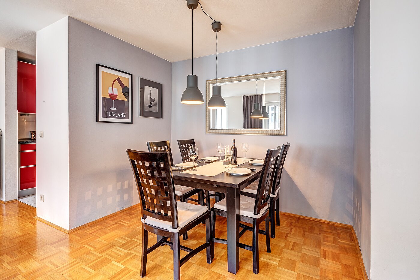 Piso dúplex  de 3 habitaciones | München-Lehel | 2209ML5 | ...Essbereich mit offener und...