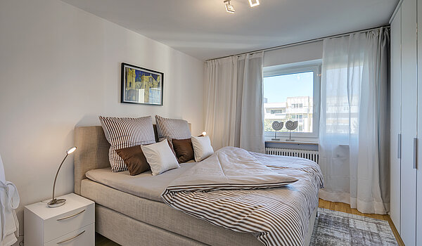 Apartamento de 2 habitaciones | München-Moosach | 70407 | Schlafzimmer