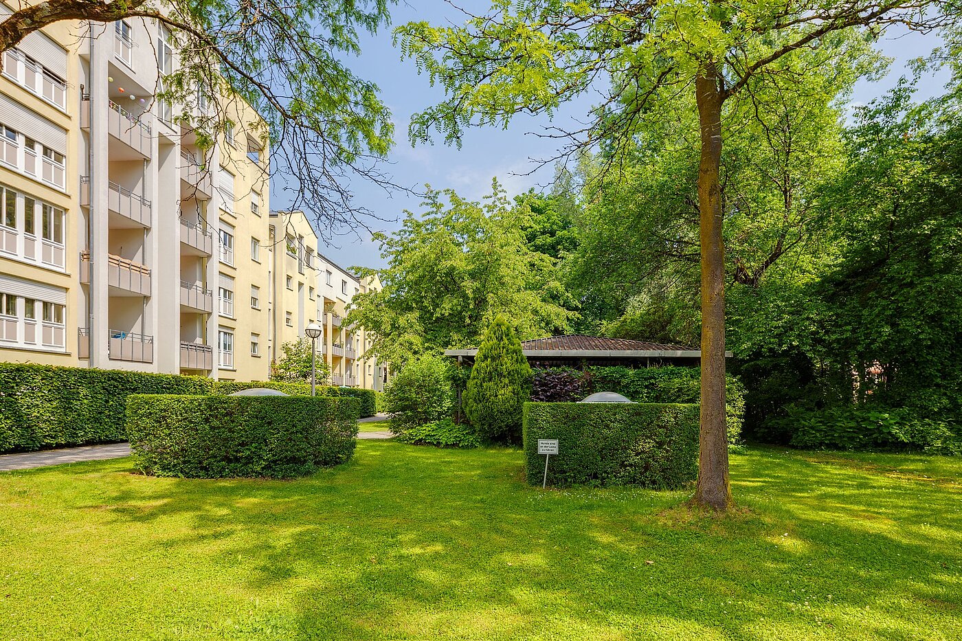 Apartamento de 1 habitación | München-Schwabing | 2104ML4 | ... mit viel Grün