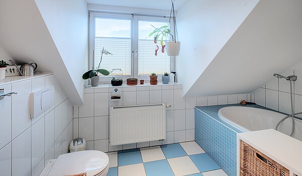 Apartamento de 5 habitaciones | München-Neuhausen | 70140 | Tageslichtbad mit...