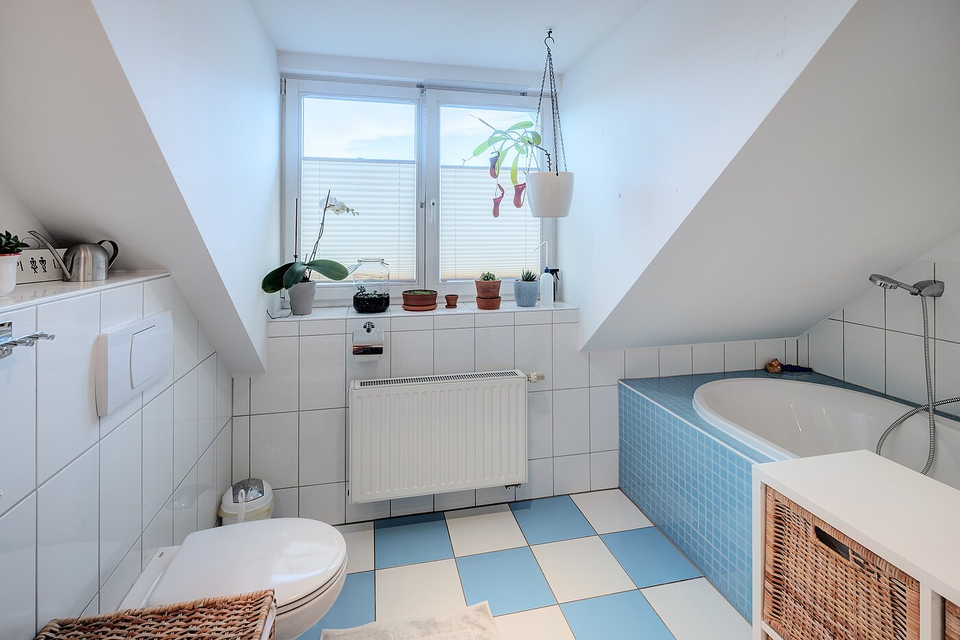 Apartamento de 5 habitaciones | München-Neuhausen | 70140 | Tageslichtbad mit...