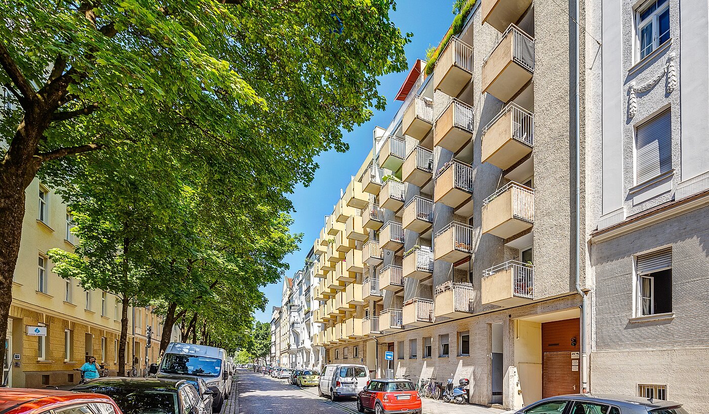 Apartamento de 1 habitación | München-Schwabing | 2210ML3 | Ruhige Anliegerstraße