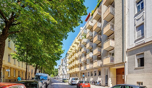 Apartamento de 1 habitación | München-Schwabing | 2210ML3 | Ruhige Anliegerstraße