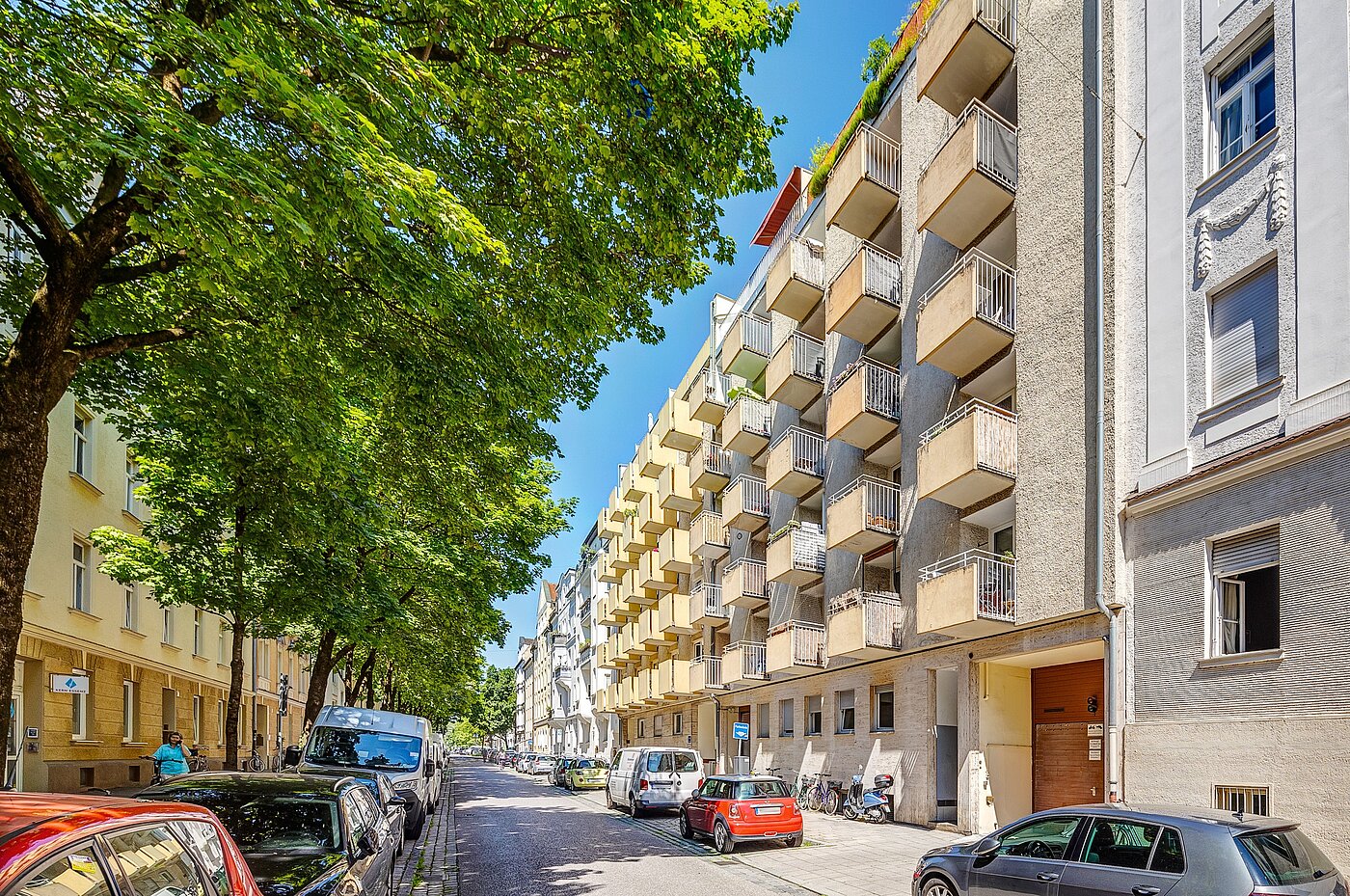 Apartamento de 1 habitación | München-Schwabing | 2210ML3 | Ruhige Anliegerstraße