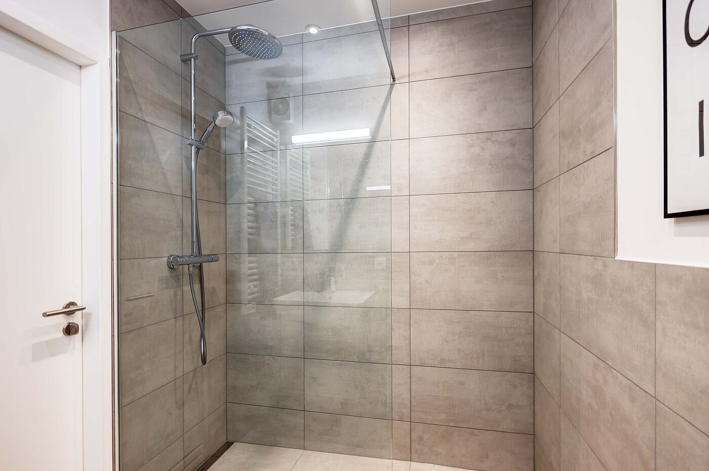 Apartamento de 1 habitación | München-Bogenhausen | 70457 | Walk-In Dusche