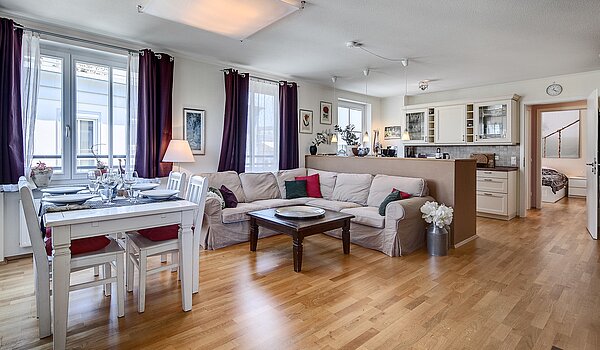 Piso dúplex  de 4 habitaciones | München-Haidhausen | 1704ML1 | großes Wohnzimmer