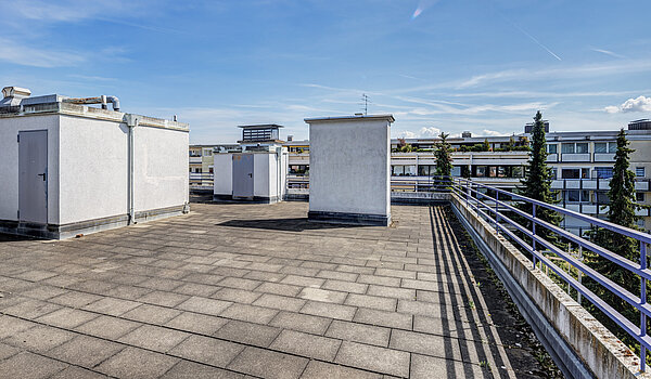 Piso en planta baja de 2 habitaciones | München-Schwabing | 70394 | Gemeinschaftliche Dachterrasse