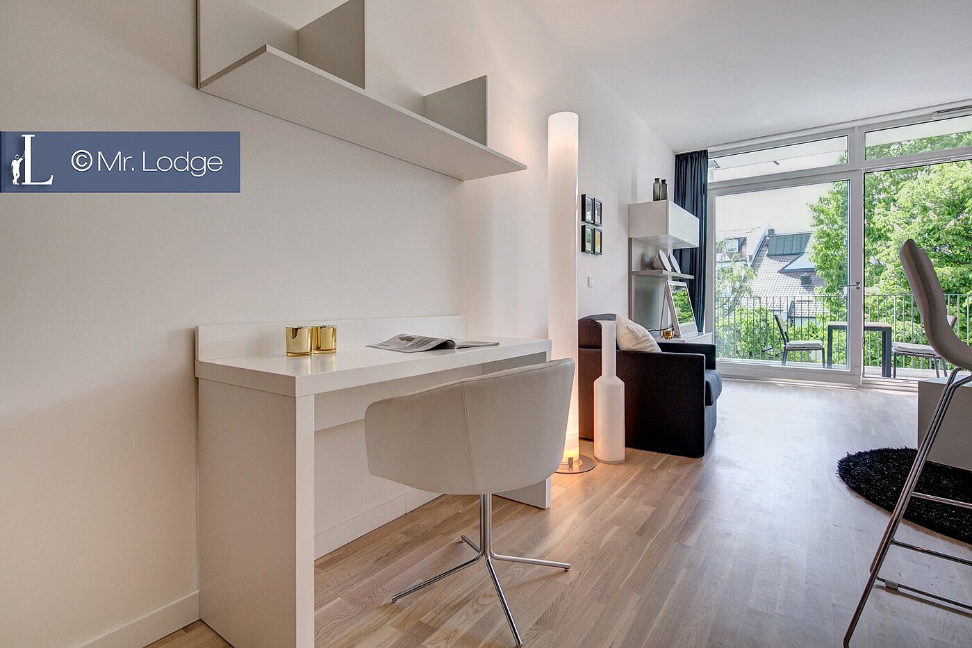 Apartamento de 1 habitación | München-Bogenhausen | 1802ML4 | Heller Arbeitsplatz