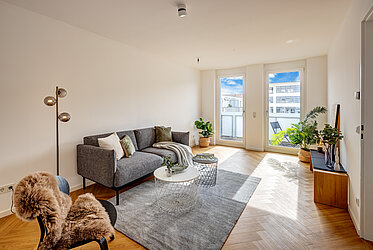 Schwanthalerhöhe: Piso único de 2,5 habitaciones con terraza - disponible
