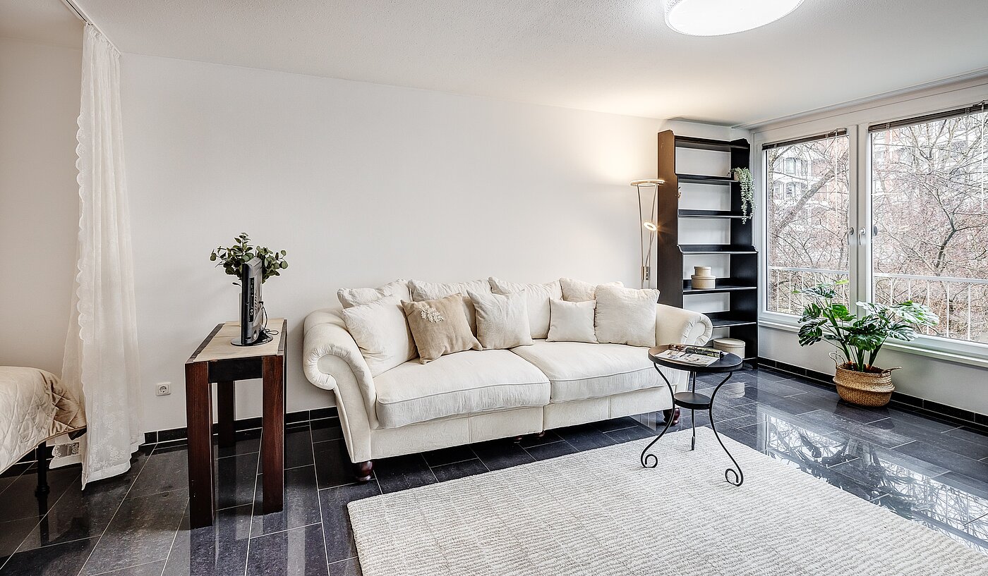 Apartamento de 1.5 habitaciones | München-Au | 2112ML2 | ...mit großer Fensterfront...