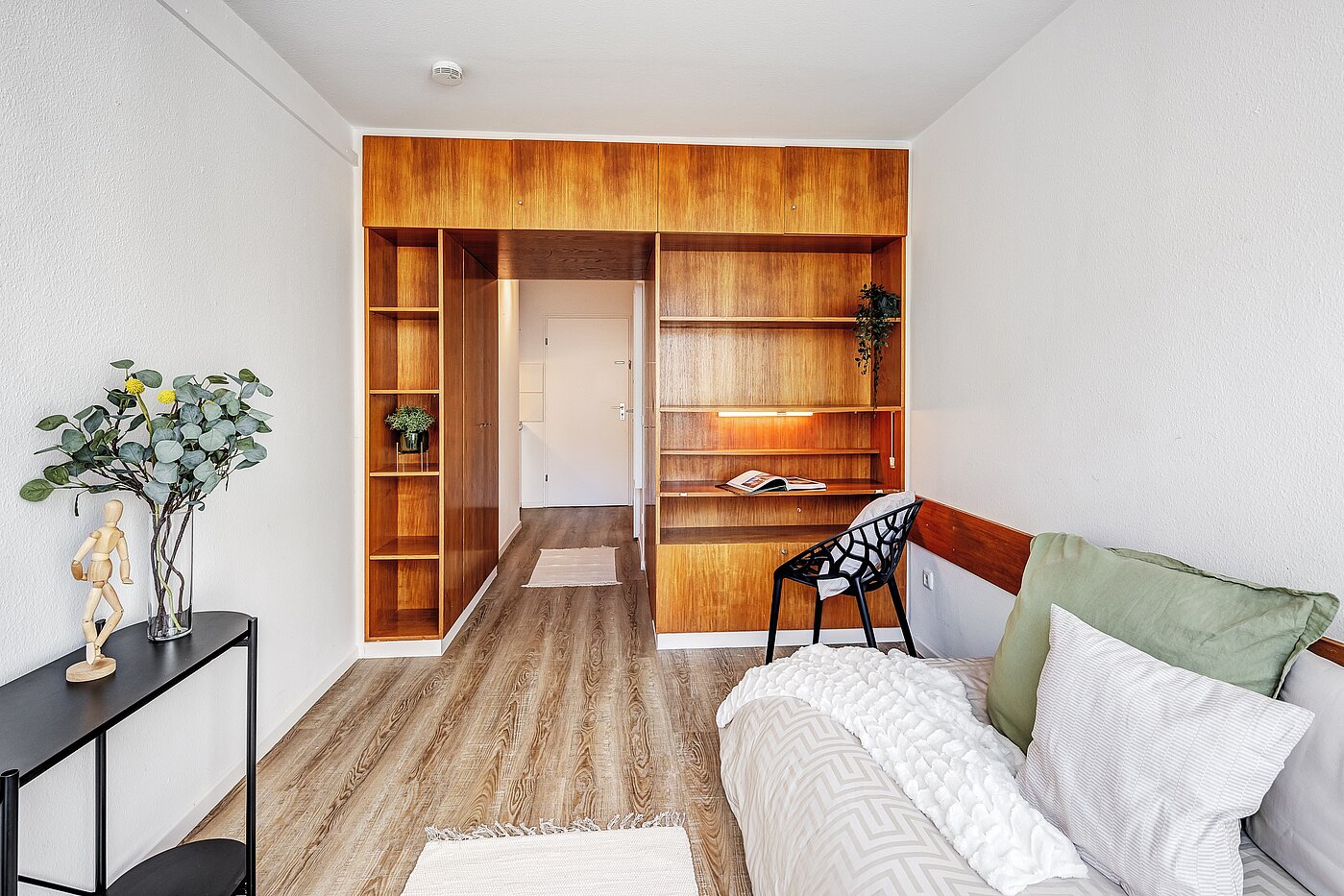 Apartamento de 1 habitación | München-Maxvorstadt | 2110ML7 | Wohn-/ Schlafzimmer