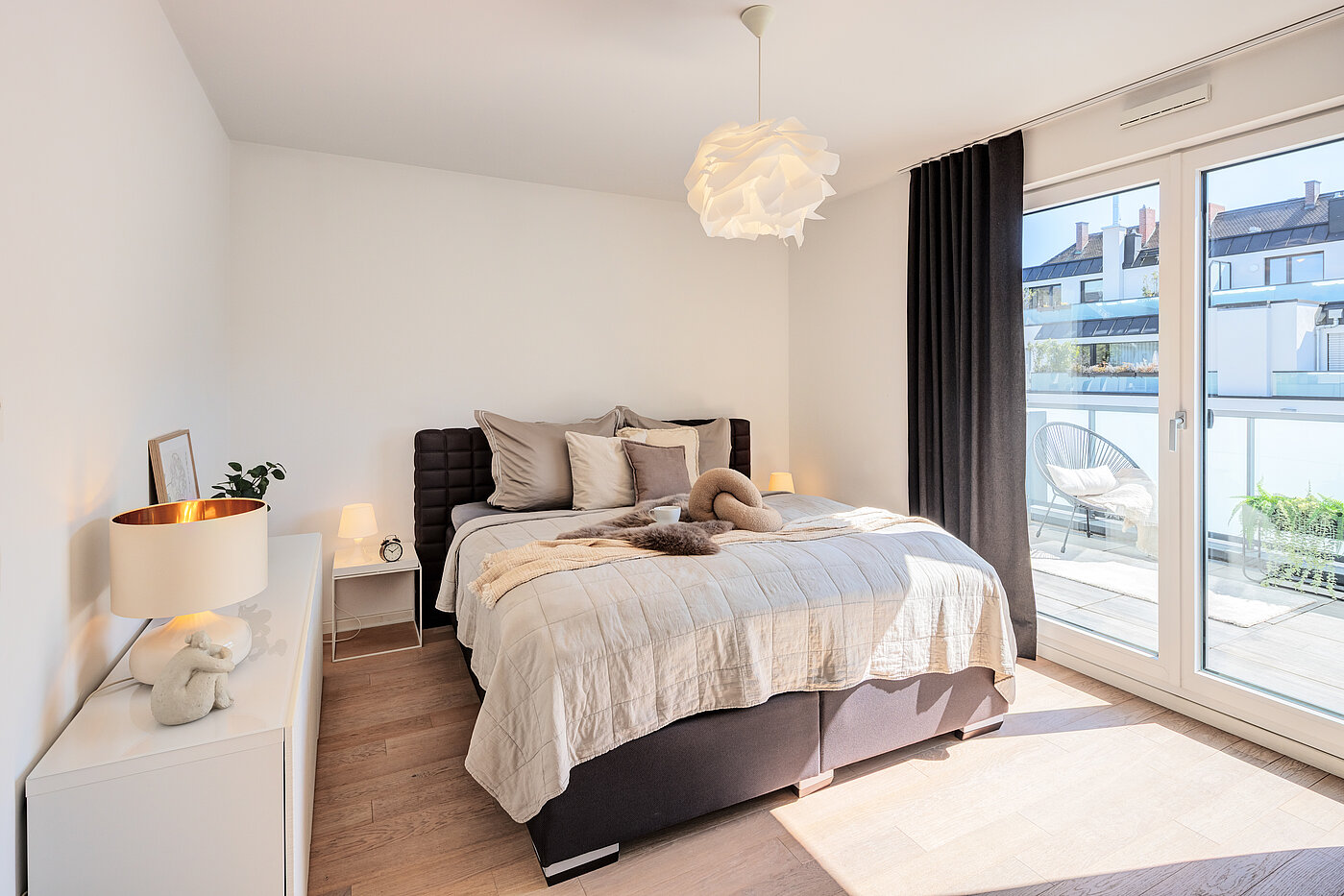 Penthouse de 2 habitaciones | München-Bogenhausen | 70385 | Entspannt schlafen...