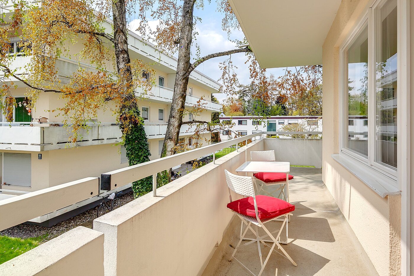 Apartamento de 1 habitación | München-Solln | 1810ML4 | Großer Südwestbalkon