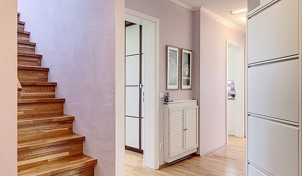 Piso dúplex  de 4 habitaciones | München-Haidhausen | 1704ML1 | Treppe zur Dachterrasse