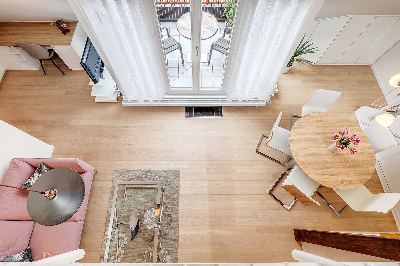 Apartamento de 2.5 habitaciones | München-Moosach | 2012ML4 | Blick von der Galerie