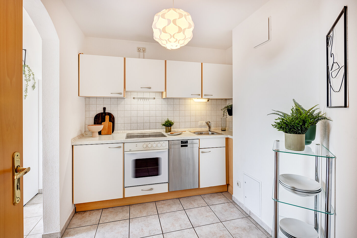 Apartamento de 2 habitaciones | Unterschleißheim | 70138 | ...Küche mit Einbauküche
