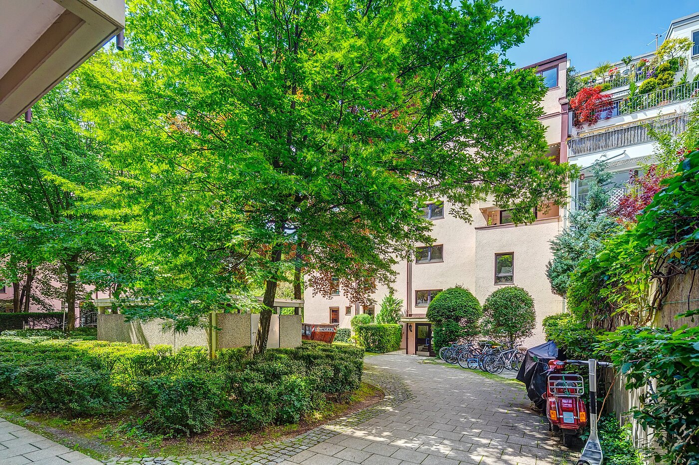 Apartamento de 2 habitaciones | München-Sendling | 2106ML2 | Begrünter Innenhof
