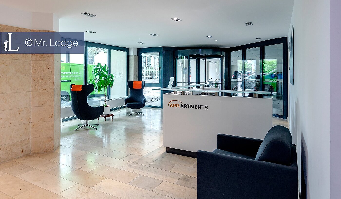 Apartamento de 1 habitación | München-Bogenhausen | 1802ML4 | Empfangsbereich mit Concierge