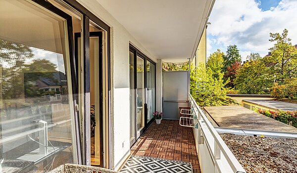 Apartamento de 2 habitaciones | München-Maxvorstadt | 70497 | Balkon