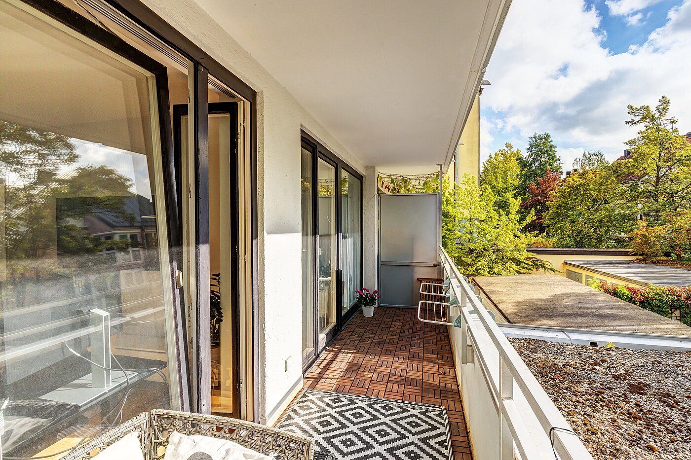 Apartamento de 2 habitaciones | München-Maxvorstadt | 70497 | Balkon