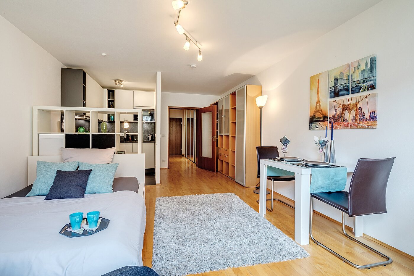 Apartamento de 1 habitación | München-Haidhausen | 2102ML4 | Heller Wohnbereich mit...