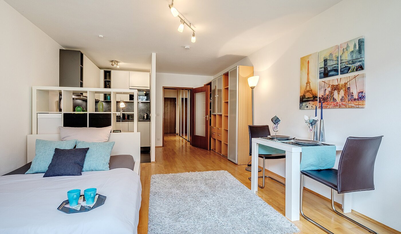 Apartamento de 1 habitación | München-Haidhausen | 2102ML4 | Heller Wohnbereich mit...