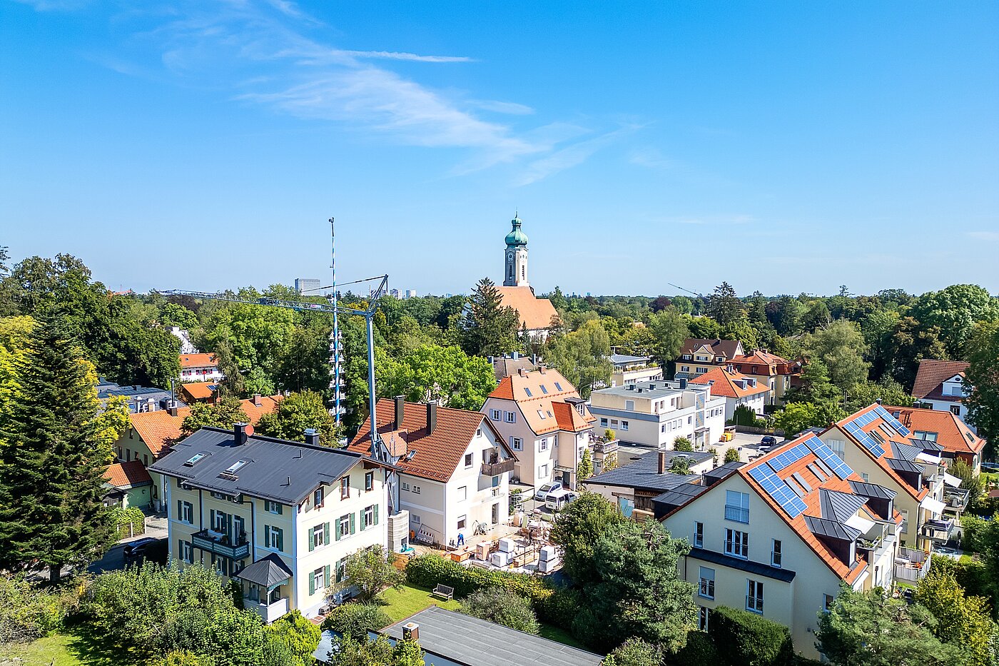 Grundstücke | 770m² | München-Solln | 701111 | Nachbarbebauung
