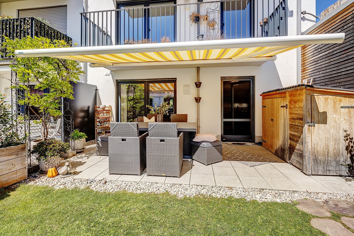 Piso en planta baja de 3 habitaciones | Wolfratshausen | 2208ML1 | ...mit elektrischer Markise für...