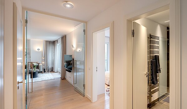 Apartamento de 3 habitaciones | 70046 | Blick vom Eingang kommend