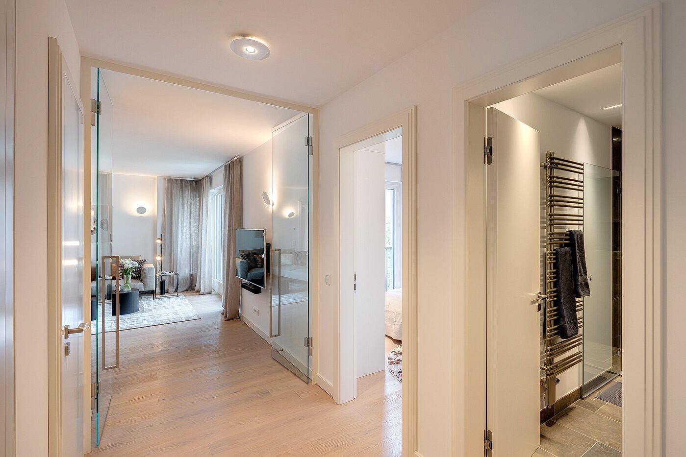 Apartamento de 3 habitaciones | 70046 | Blick vom Eingang kommend