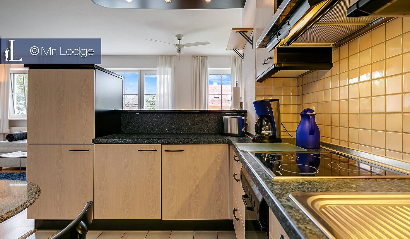 Apartamento de 1 habitación | München-Untermenzing | 1802ML1 | Offene Küche