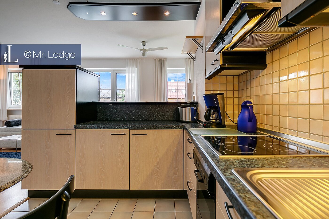 Apartamento de 1 habitación | München-Untermenzing | 1802ML1 | Offene Küche