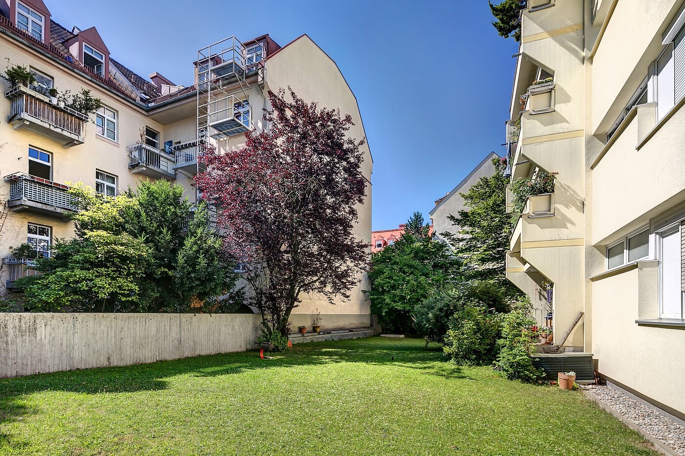 Apartamento de 1 habitación | München-Isarvorstadt | 2110ML3 | Gemeinschaftsgarten
