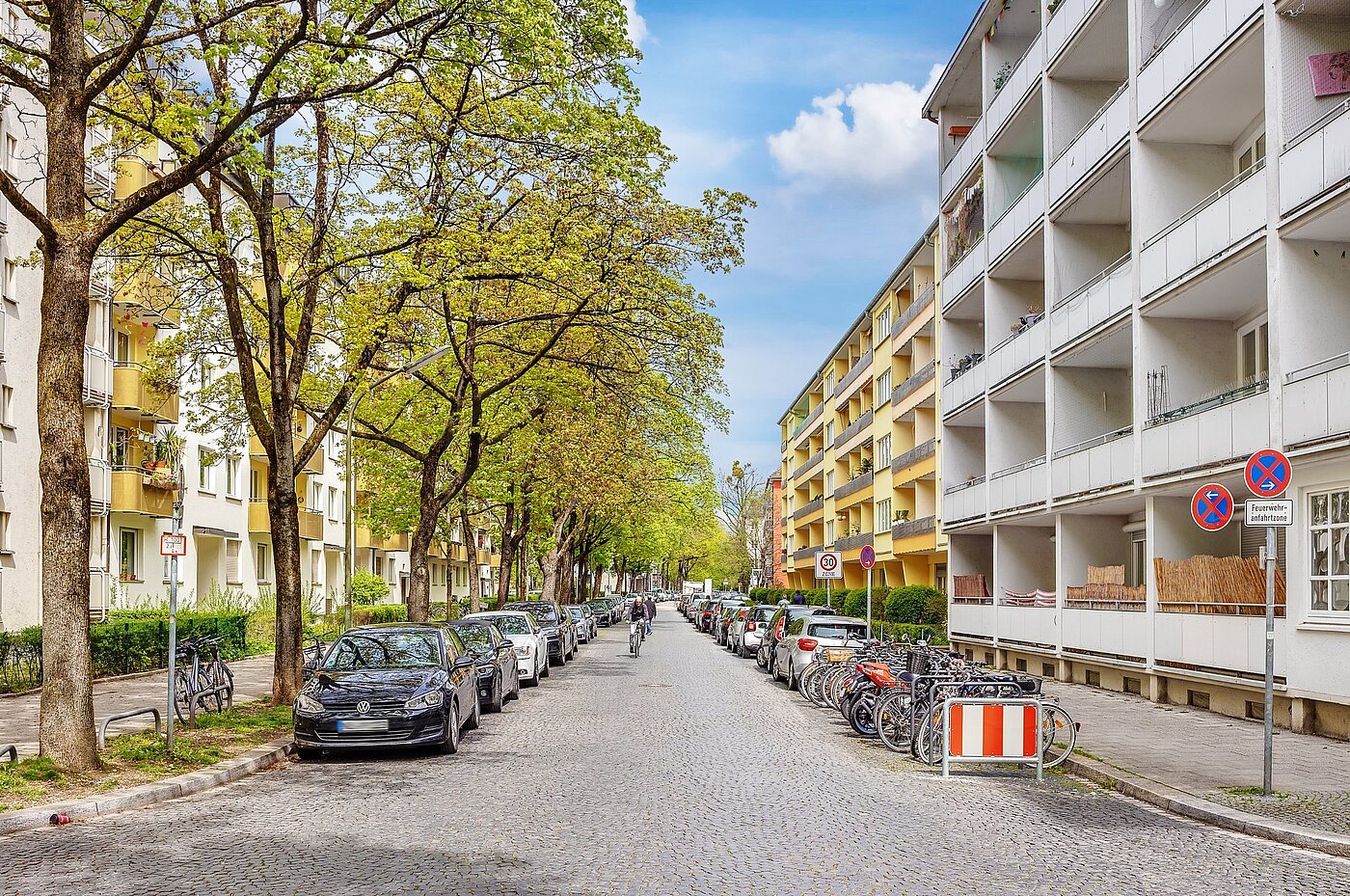Apartamento de 1 habitación | München-Schwabing | 2105ML1 | Balkonausrichtung