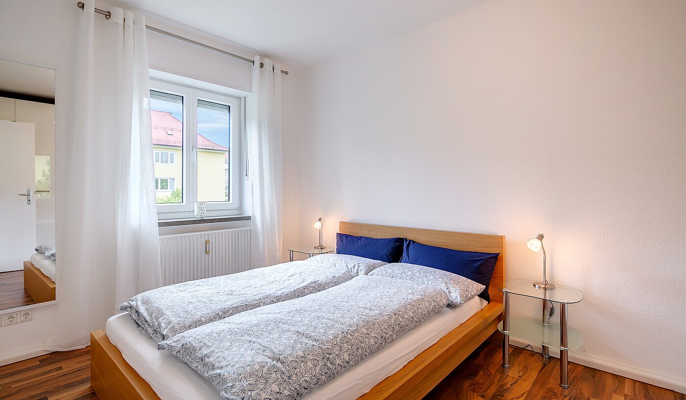 Apartamento de 2 habitaciones | München-Schwabing | 70096 | Separates Schlafzimmer