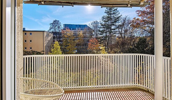 Apartamento de 3 habitaciones | München-Bogenhausen | 70310 | Sonniger Südbalkon