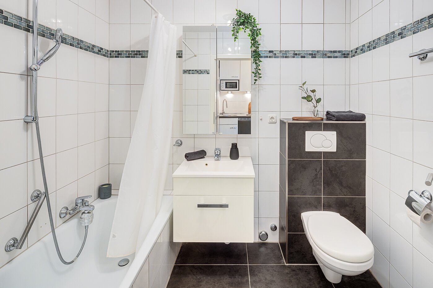 Apartment de 1 habitación | München-Schwabing | 70200 | Modernes Bad