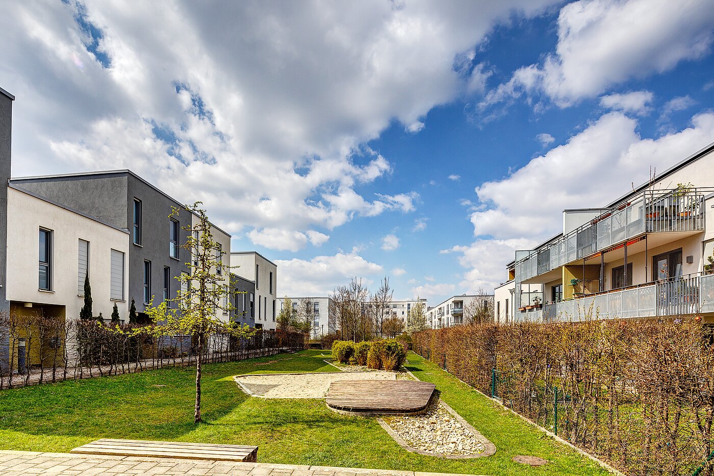 Piso ático de 3 habitaciones | München-Riem | 701701 | ...viel Grün,..