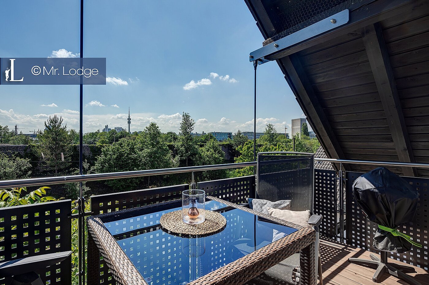 Piso ático de 3 habitaciones | München-Hasenbergl | 1803D9 | Herrlicher Balkon