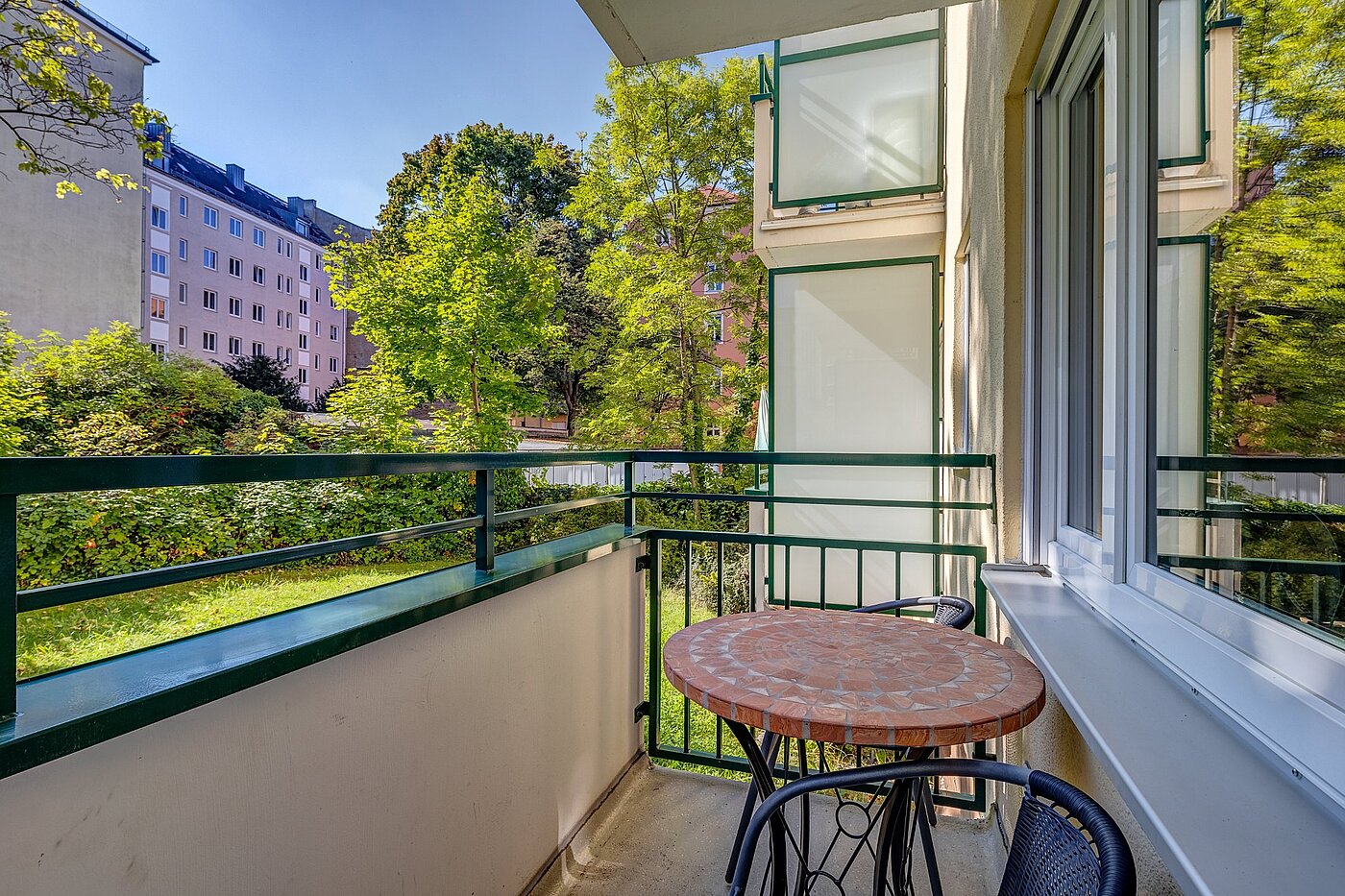 Apartamento de 1 habitación | München-Schwabing | 2109ML5 | Balkon mit...