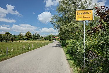 Starnberg-Landstetten: Parcela soleada - aprox. 1.400 m2 - en un lugar tranquilo e idílico