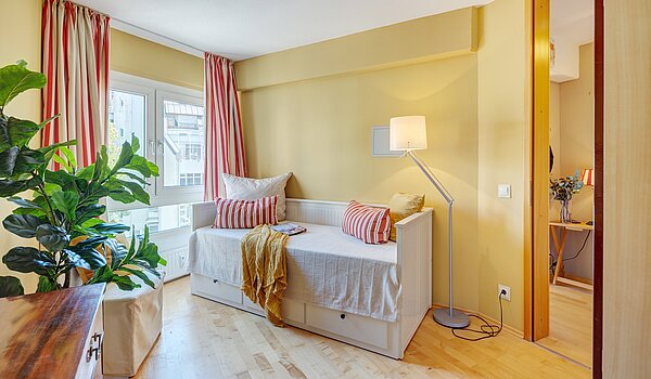 Apartamento de 1.5 habitaciones | München-Maxvorstadt | 70480 | Schlafzimmer