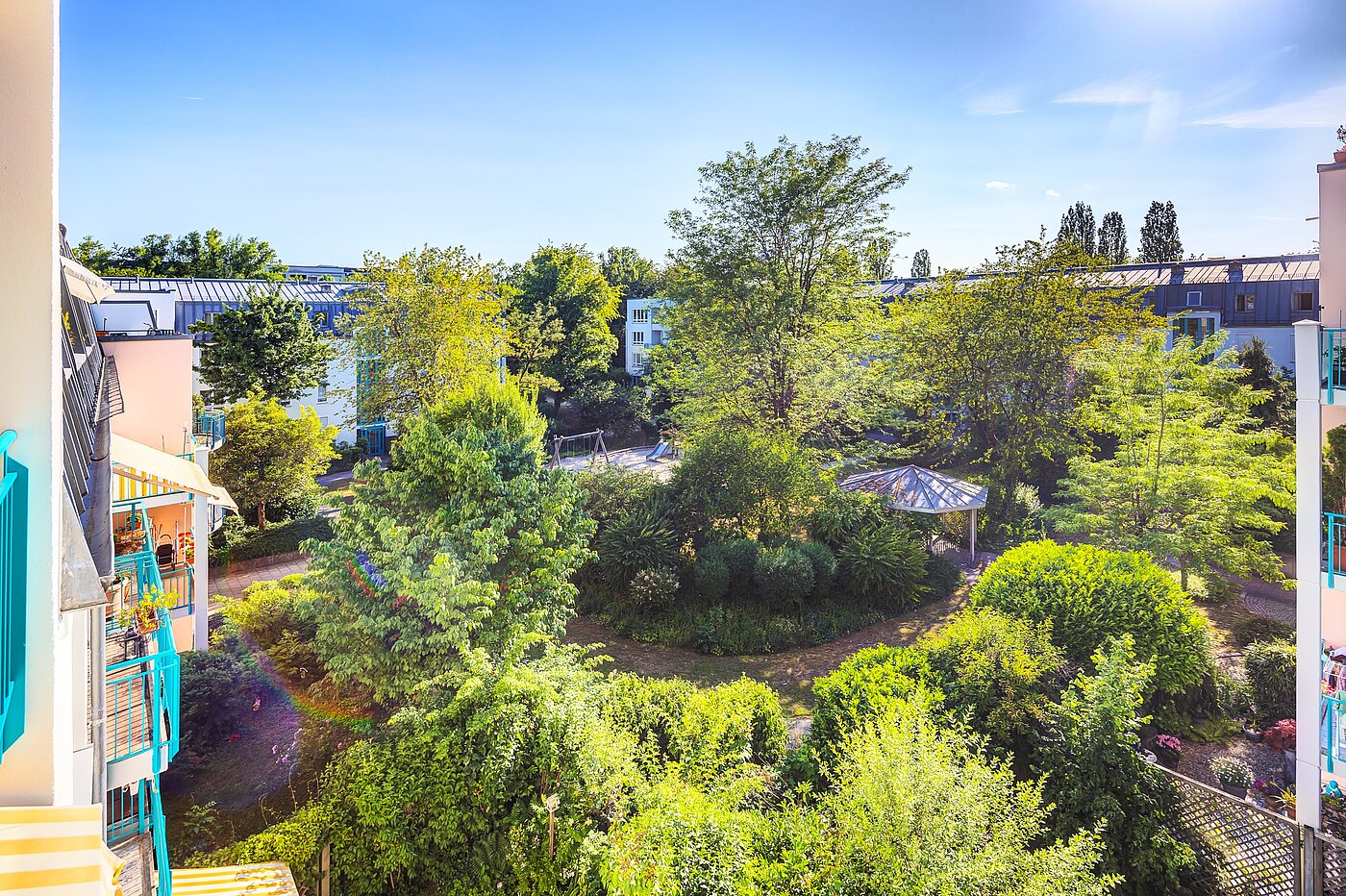 Apartamento de 3 habitaciones | München-Oberföhring | 70246 | ...Blick ins Grüne