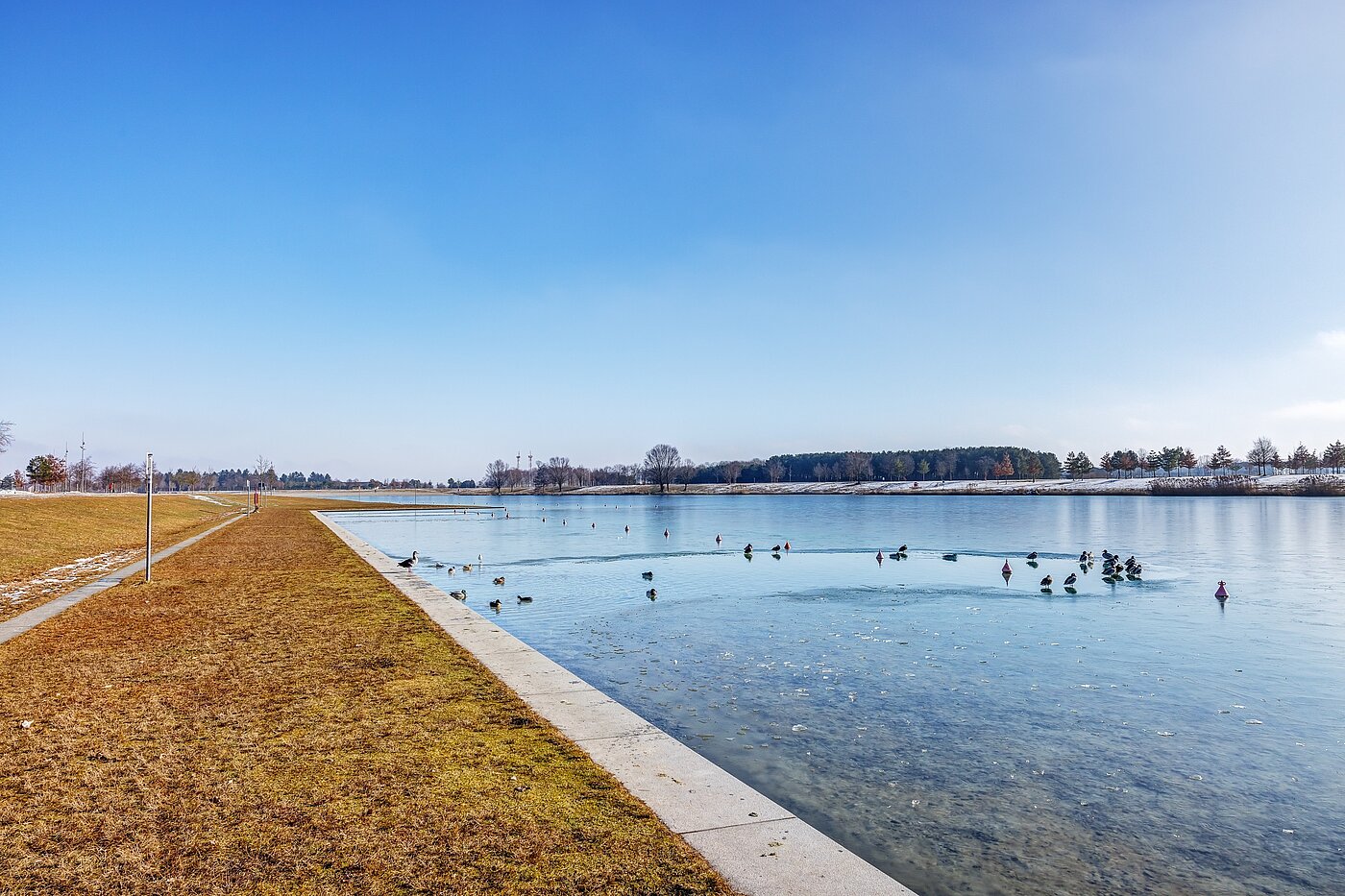 Piso ático de 3 habitaciones | München-Riem | 701701 | ...und im Winter